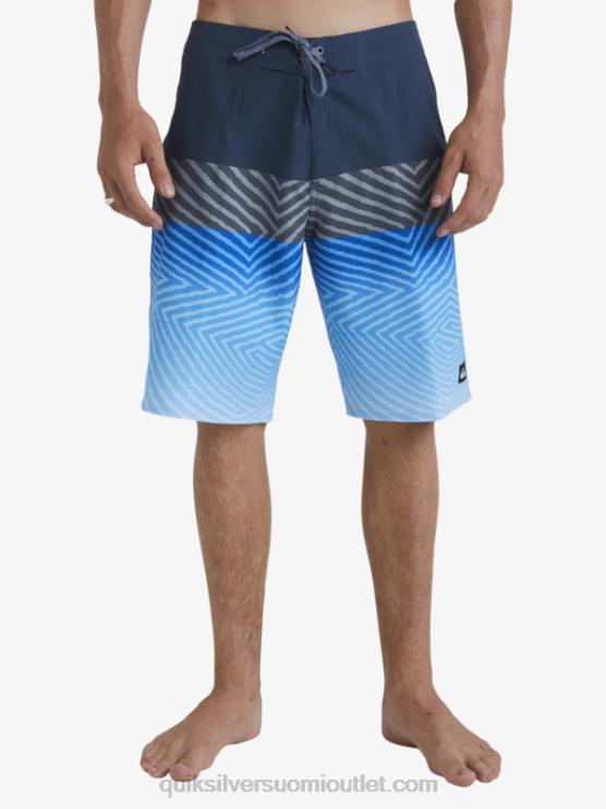 Quiksilver D6JJ128 miehet keskiyön laivasto surfsilk panel 20 boardshortsit
