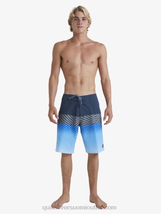 Quiksilver D6JJ128 miehet keskiyön laivasto surfsilk panel 20 boardshortsit