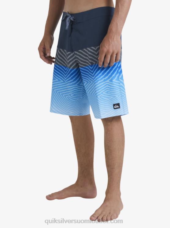 Quiksilver D6JJ128 miehet keskiyön laivasto surfsilk panel 20 boardshortsit
