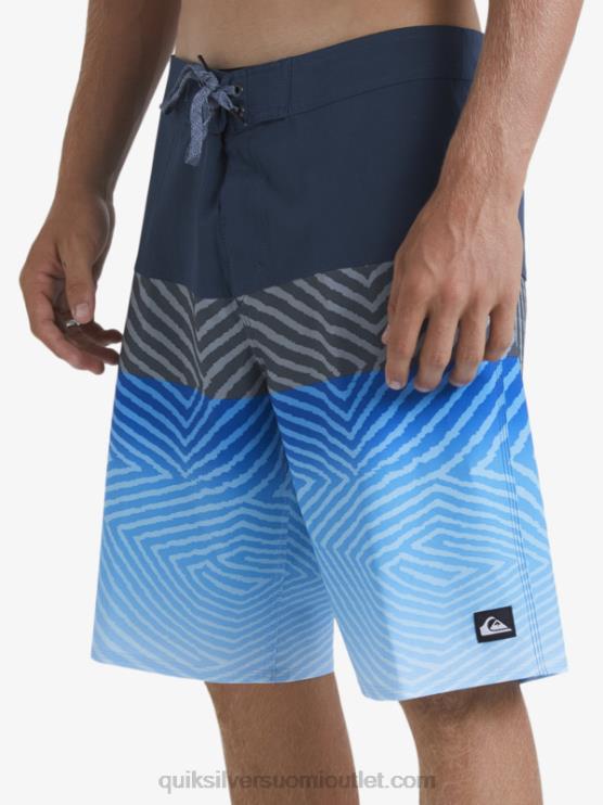 Quiksilver D6JJ128 miehet keskiyön laivasto surfsilk panel 20 boardshortsit