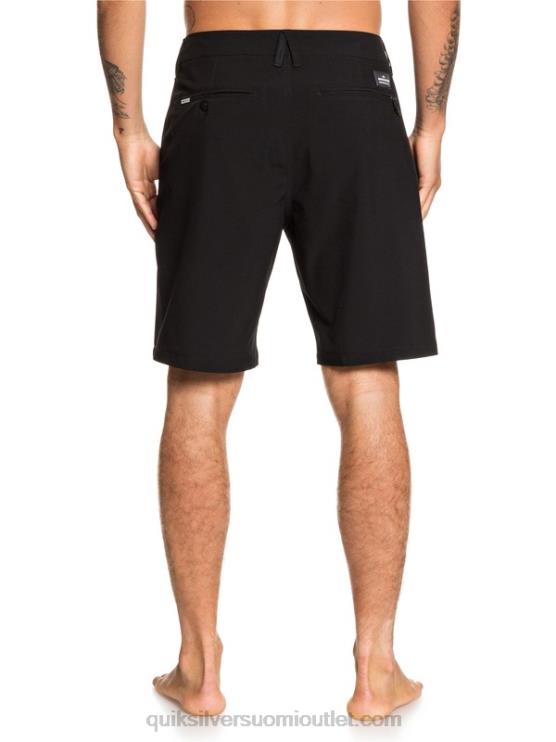 Quiksilver D6JJ1317 miehet musta Union amphibian 20 hybridishortsit