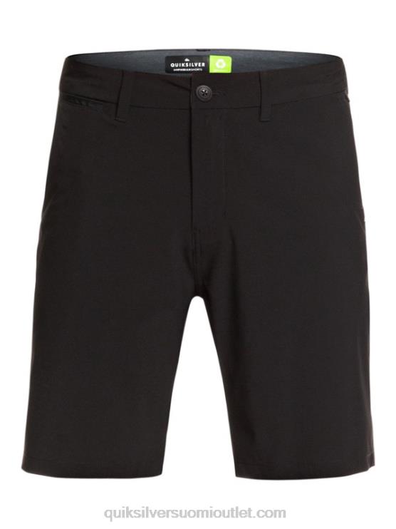 Quiksilver D6JJ1317 miehet musta Union amphibian 20 hybridishortsit