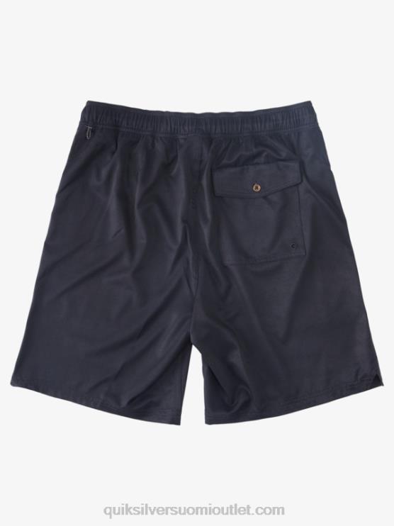 Quiksilver D6JJ1324 miehet musta Waterman Scout vetoketju amphibian 20 boardshortsit