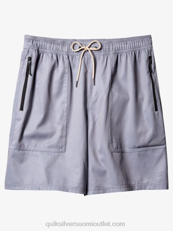 Quiksilver D6JJ1326 miehet hain nahka Waterman Scout vetoketju amphibian 20 boardshortsit