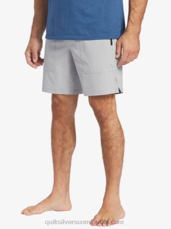 Quiksilver D6JJ1326 miehet hain nahka Waterman Scout vetoketju amphibian 20 boardshortsit