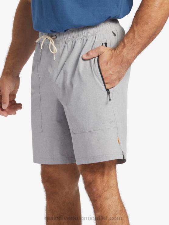 Quiksilver D6JJ1326 miehet hain nahka Waterman Scout vetoketju amphibian 20 boardshortsit