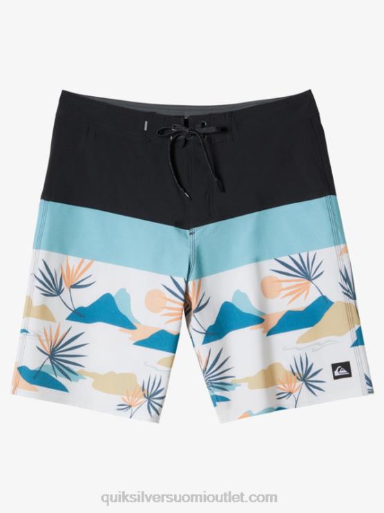 Quiksilver D6JJ133 miehet rautaportti surfsilk panel 20 boardshortsit