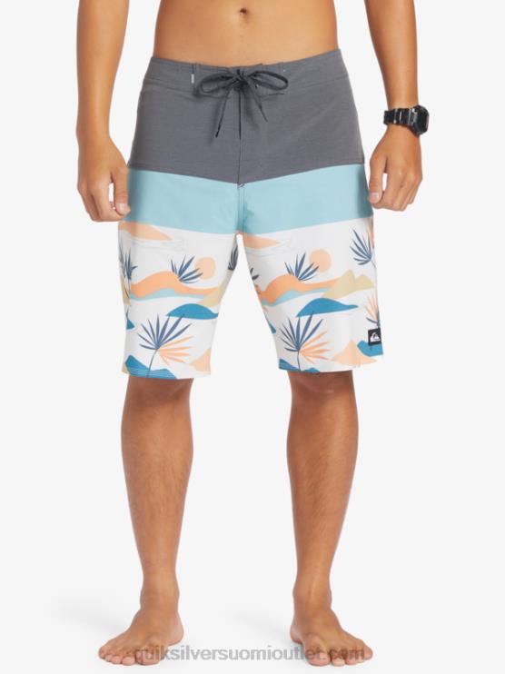 Quiksilver D6JJ133 miehet rautaportti surfsilk panel 20 boardshortsit