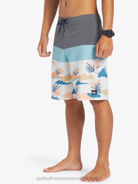 Quiksilver D6JJ133 miehet rautaportti surfsilk panel 20 boardshortsit