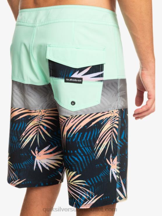 Quiksilver D6JJ134 miehet rantalasi surfsilk panel 20 boardshortsit