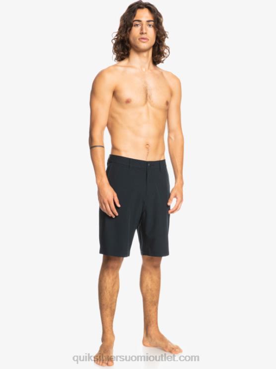 Quiksilver D6JJ138 miehet musta ocean union amphibian 20 hybridishortsit
