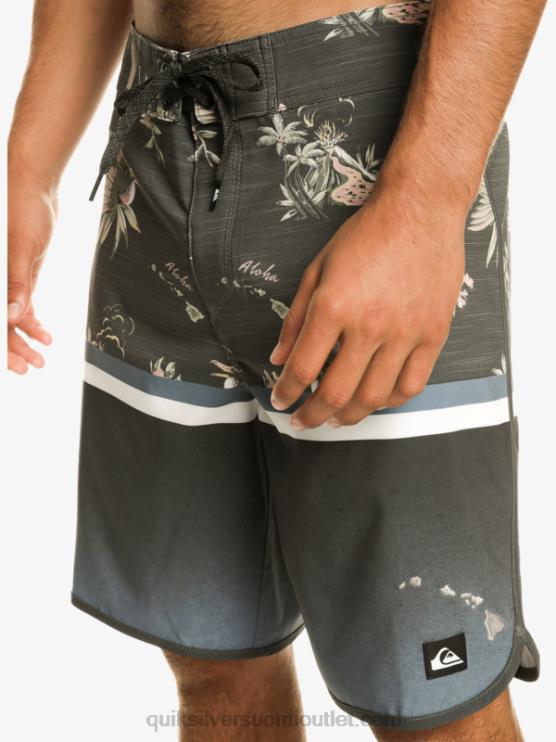 Quiksilver D6JJ1397 miehet merellä Surfsilk Division scallop 19 boardshortsit