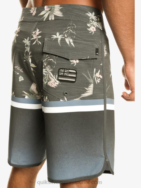 Quiksilver D6JJ1397 miehet merellä Surfsilk Division scallop 19 boardshortsit