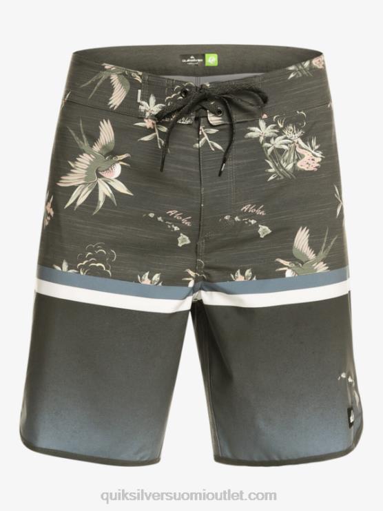 Quiksilver D6JJ1397 miehet merellä Surfsilk Division scallop 19 boardshortsit