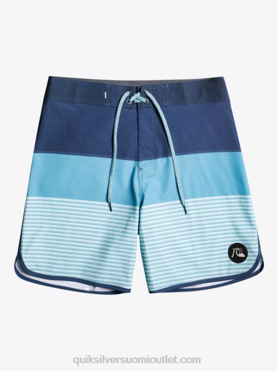 Quiksilver D6JJ1398 miehet merkki sininen surfsilk tijuana 19 boardshortsit
