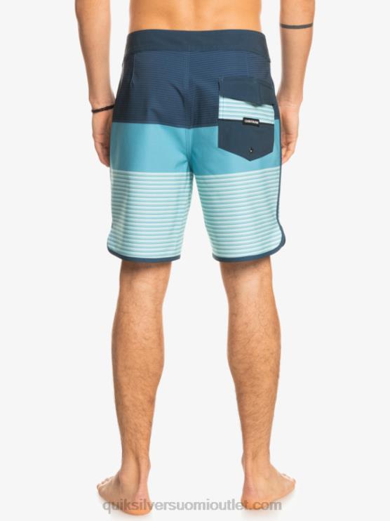 Quiksilver D6JJ1398 miehet merkki sininen surfsilk tijuana 19 boardshortsit
