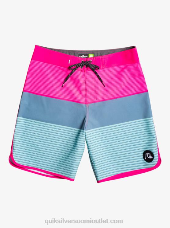 Quiksilver D6JJ1401 miehet vaaleanpunainen glo surfsilk tijuana 19 boardshortsit