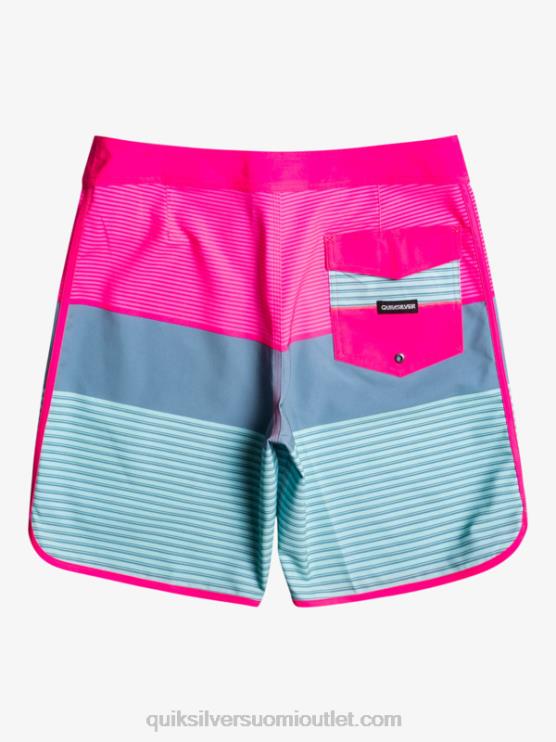 Quiksilver D6JJ1401 miehet vaaleanpunainen glo surfsilk tijuana 19 boardshortsit