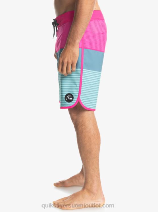 Quiksilver D6JJ1401 miehet vaaleanpunainen glo surfsilk tijuana 19 boardshortsit