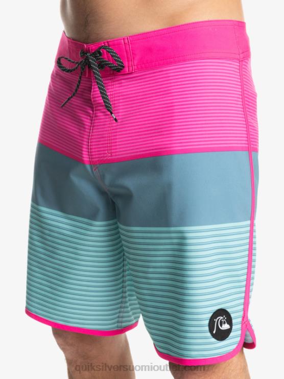 Quiksilver D6JJ1401 miehet vaaleanpunainen glo surfsilk tijuana 19 boardshortsit
