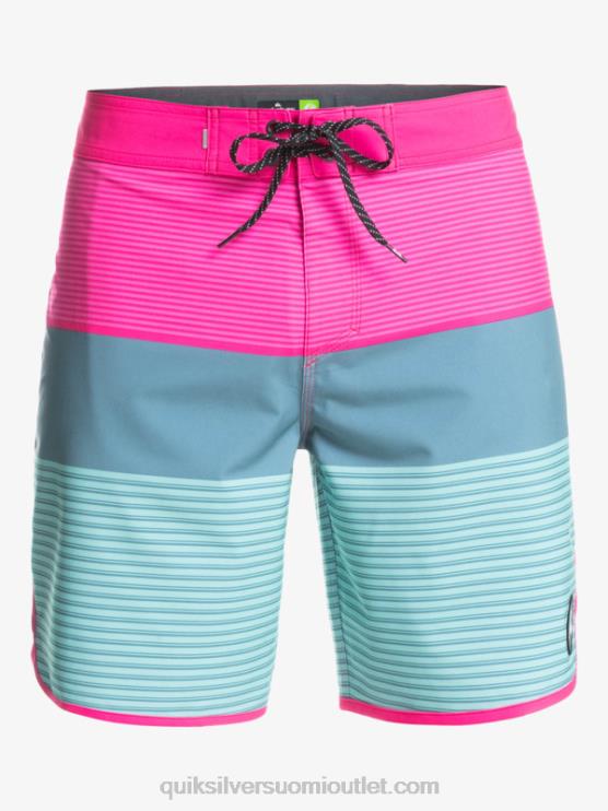 Quiksilver D6JJ1401 miehet vaaleanpunainen glo surfsilk tijuana 19 boardshortsit