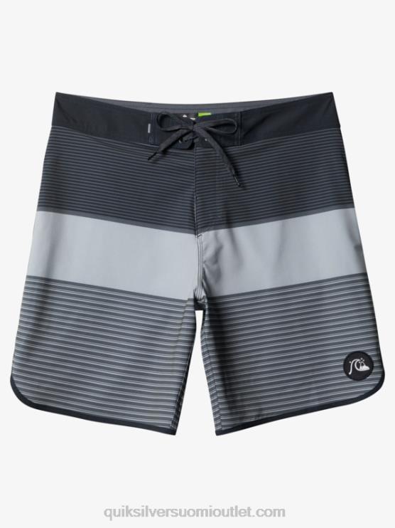 Quiksilver D6JJ1402 miehet musta surfsilk tijuana 19 boardshortsit
