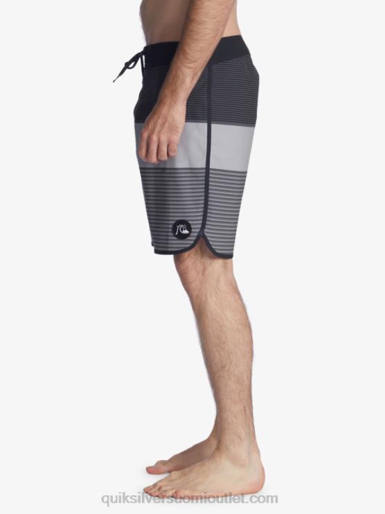 Quiksilver D6JJ1402 miehet musta surfsilk tijuana 19 boardshortsit