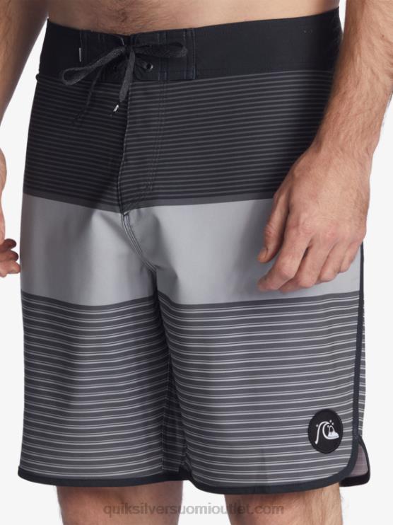 Quiksilver D6JJ1402 miehet musta surfsilk tijuana 19 boardshortsit