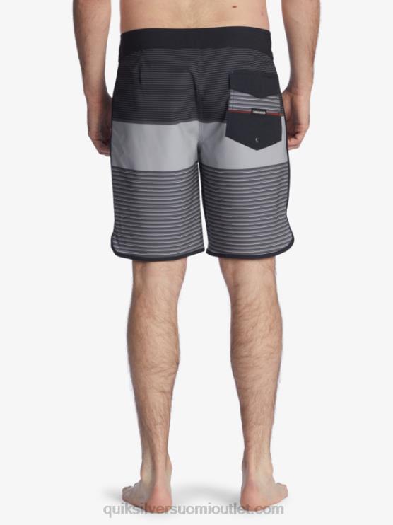 Quiksilver D6JJ1402 miehet musta surfsilk tijuana 19 boardshortsit