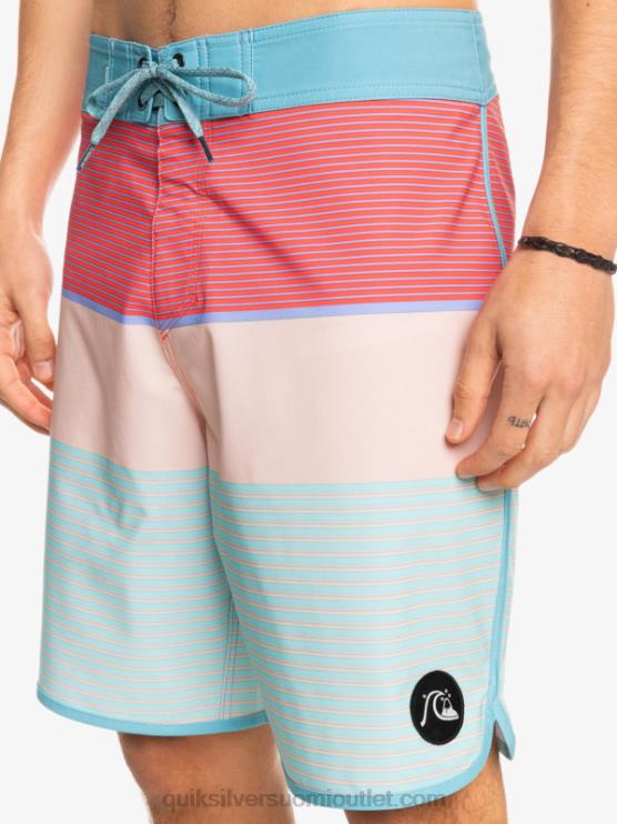Quiksilver D6JJ1403 miehet delph sininen surfsilk tijuana 19 boardshortsit