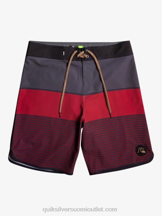 Quiksilver D6JJ1405 miehet rubiiniviini surfsilk tijuana 19 boardshortsit