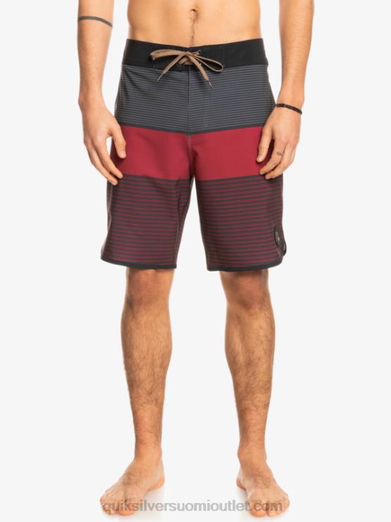 Quiksilver D6JJ1405 miehet rubiiniviini surfsilk tijuana 19 boardshortsit