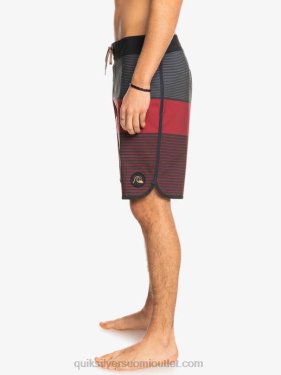 Quiksilver D6JJ1405 miehet rubiiniviini surfsilk tijuana 19 boardshortsit