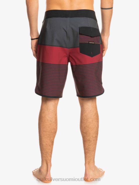 Quiksilver D6JJ1405 miehet rubiiniviini surfsilk tijuana 19 boardshortsit