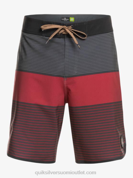 Quiksilver D6JJ1405 miehet rubiiniviini surfsilk tijuana 19 boardshortsit