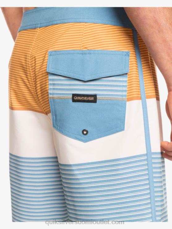Quiksilver D6JJ1406 miehet kapteenit sininen surfsilk tijuana 19 boardshortsit