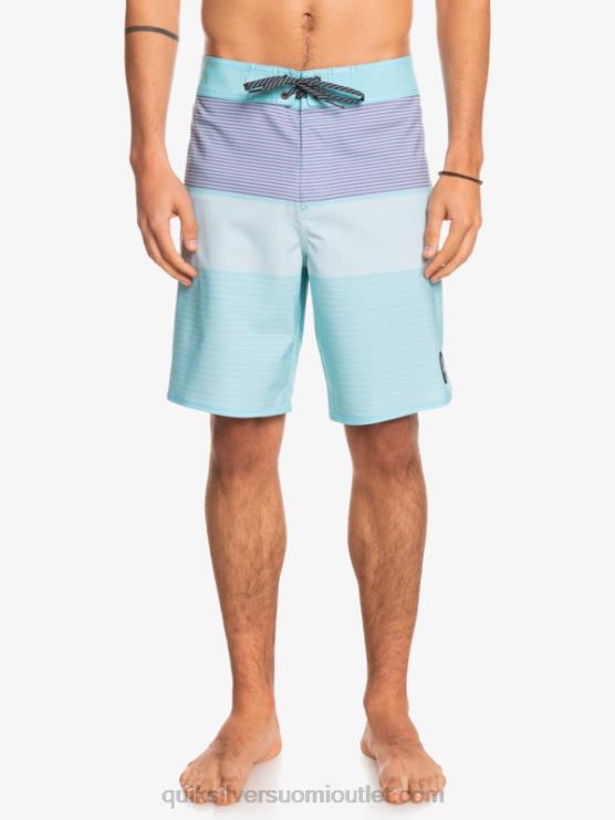 Quiksilver D6JJ1407 miehet enkelin sininen surfsilk tijuana 19 boardshortsit