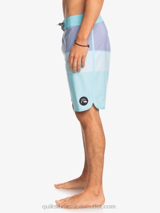 Quiksilver D6JJ1407 miehet enkelin sininen surfsilk tijuana 19 boardshortsit