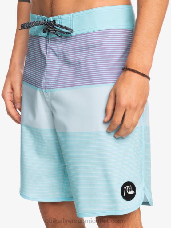 Quiksilver D6JJ1407 miehet enkelin sininen surfsilk tijuana 19 boardshortsit