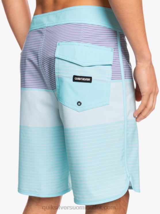 Quiksilver D6JJ1407 miehet enkelin sininen surfsilk tijuana 19 boardshortsit