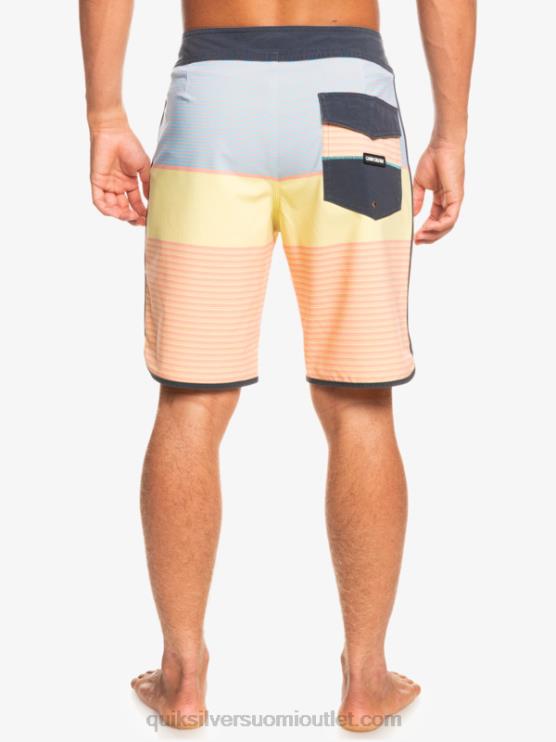 Quiksilver D6JJ1408 miehet persikan pinkki surfsilk tijuana 19 boardshortsit