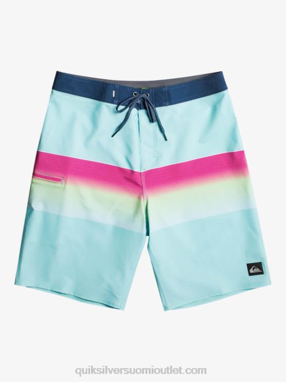 Quiksilver D6JJ1410 miehet enkelin sininen surfsilk slab 21 boardshortsit