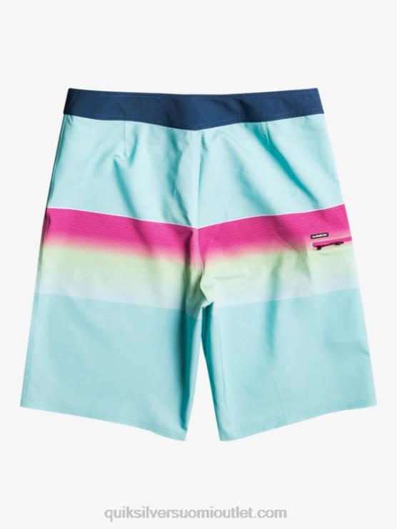 Quiksilver D6JJ1410 miehet enkelin sininen surfsilk slab 21 boardshortsit