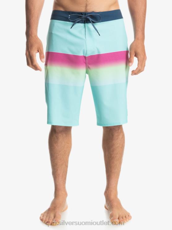 Quiksilver D6JJ1410 miehet enkelin sininen surfsilk slab 21 boardshortsit