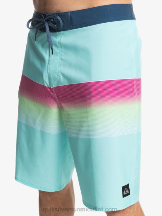 Quiksilver D6JJ1410 miehet enkelin sininen surfsilk slab 21 boardshortsit