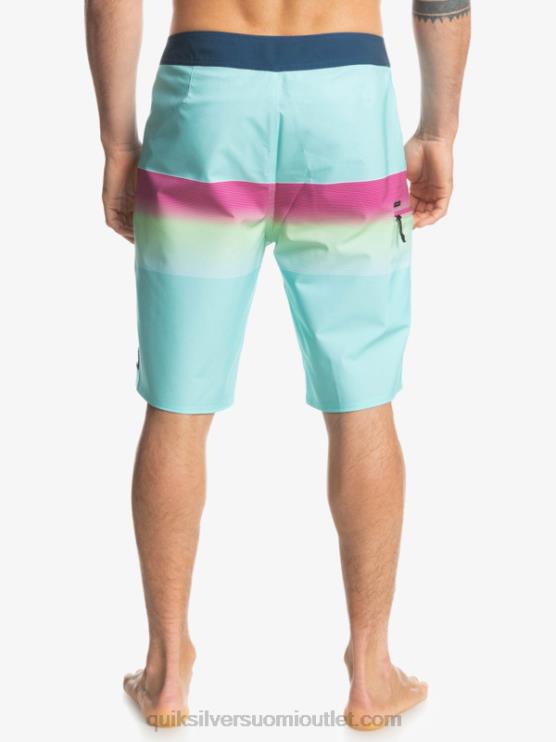 Quiksilver D6JJ1410 miehet enkelin sininen surfsilk slab 21 boardshortsit