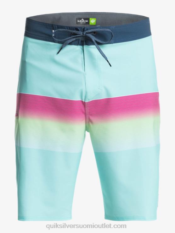 Quiksilver D6JJ1410 miehet enkelin sininen surfsilk slab 21 boardshortsit