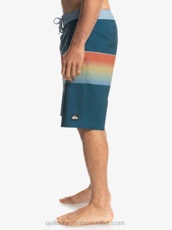 Quiksilver D6JJ1411 miehet majolican sininen surfsilk slab 21 boardshortsit