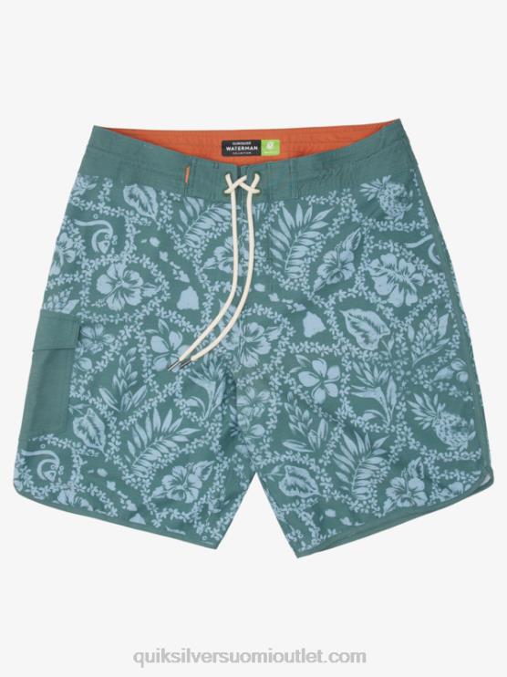 Quiksilver D6JJ1418 miehet savu mänty saapuminen lei vesimies saapuminen lei 20 kampasimpukka shortsit