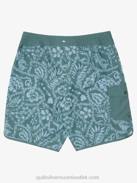 Quiksilver D6JJ1418 miehet savu mänty saapuminen lei vesimies saapuminen lei 20 kampasimpukka shortsit